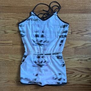 Lululemon Patterned Romper Skort